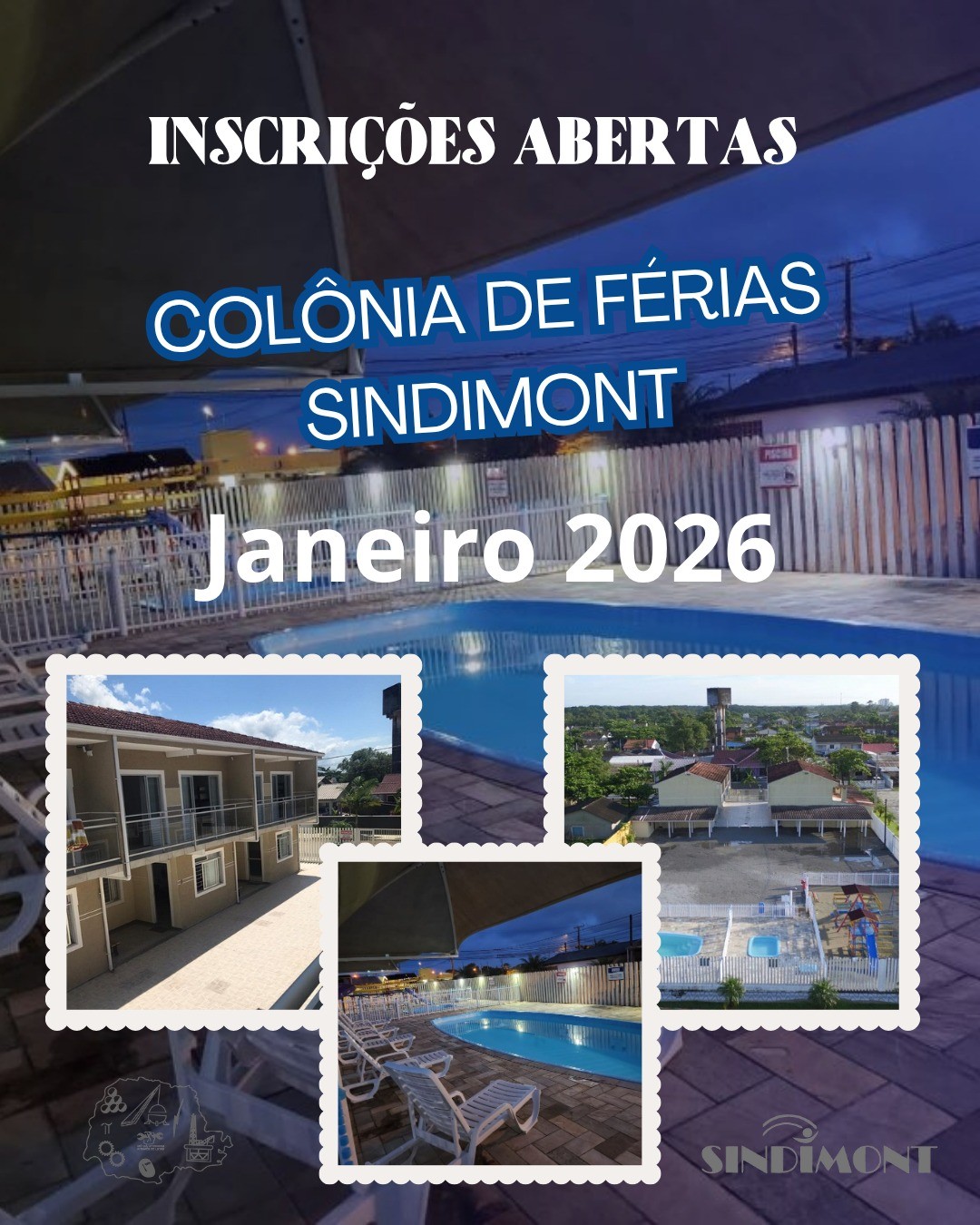 SORTEIO DE JANEIRO 2026 COLÔNIA DE FÉRIAS