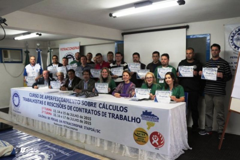 CURSO DE APERFEIÇOAMENTO SOBRE CÁLCULOS TRABALHISTAS E RESCISÕES DE CONTRATOS DE TRABALHO