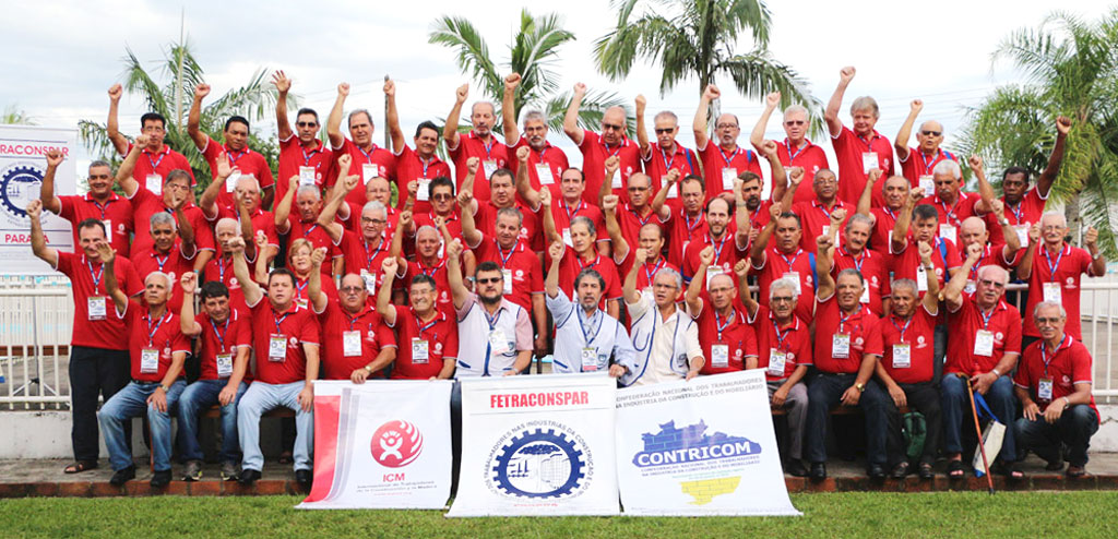 Sindimont esteve presente no VI Encontro dos aposentados da construção e do mobiliário do Estado do Paraná